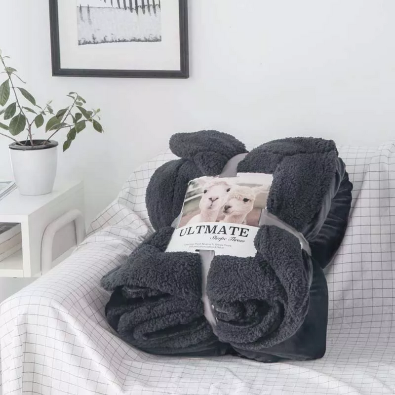 Sherpa Throw Blanket